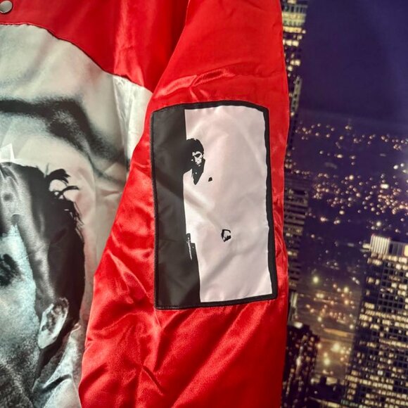 Scarface Varsity Jacket Bomber Jacket - Picture 3 of 6